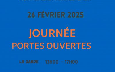 JOURNÉE PORTES OUVERTES 26/02/2025